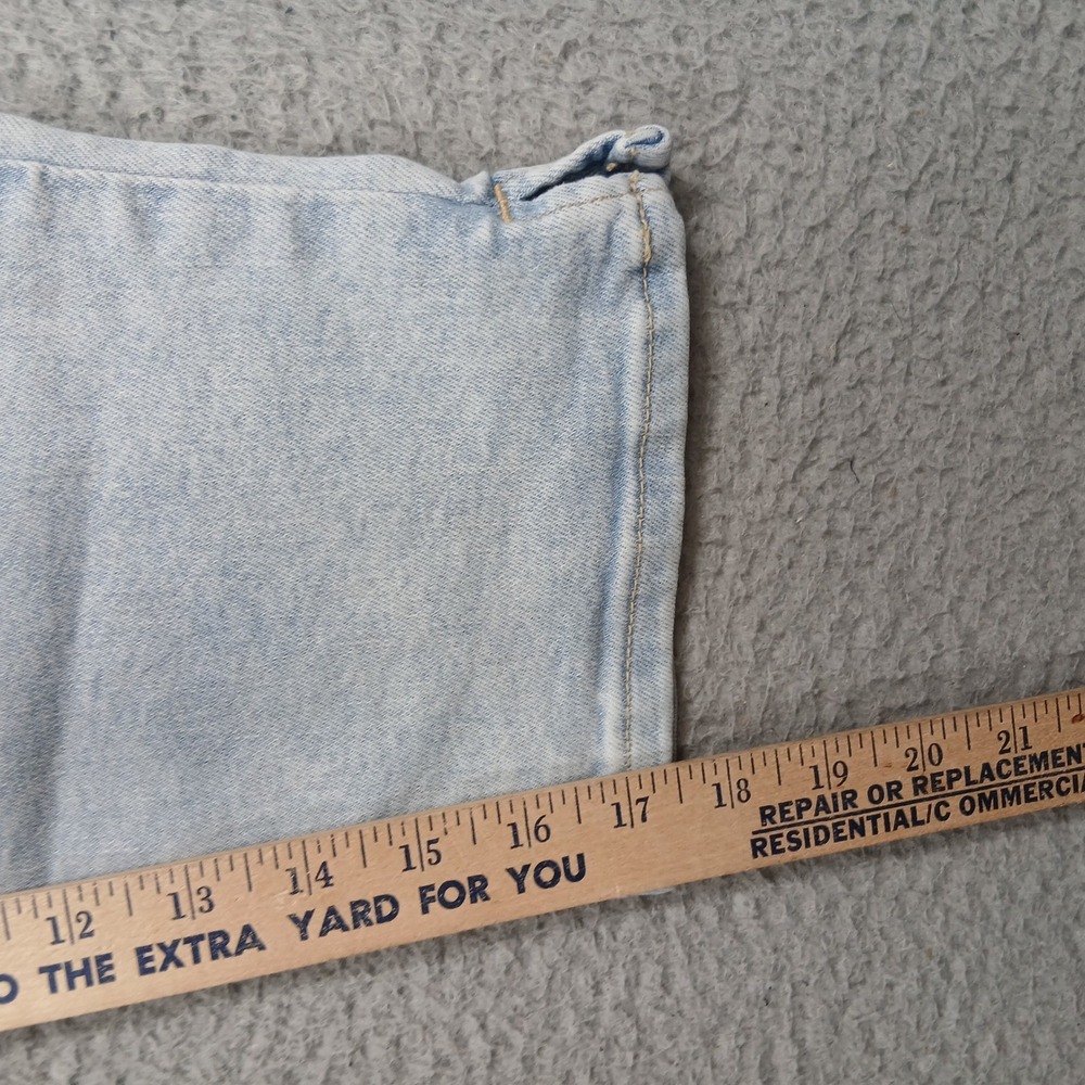 Old Navy High Rise Capri Jeans Light Wash Secret-Smooth Pockets Women's 12 EUC‎ - Picture 11 of 14